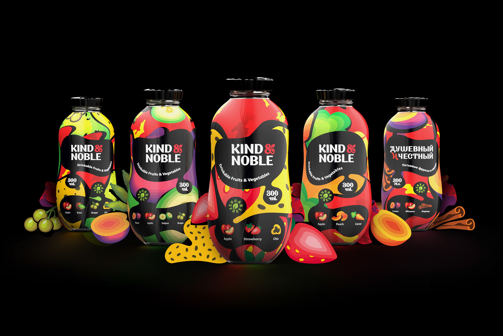 Kind & Noble - Drinkable Fruits and Vegetables