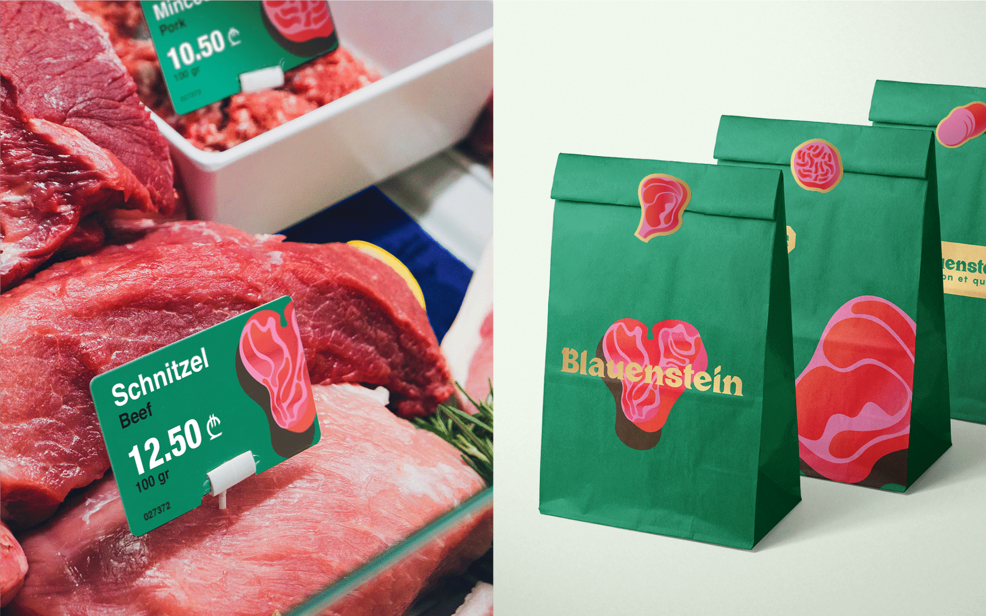 Blauenstein Farm Shop Visual Identity