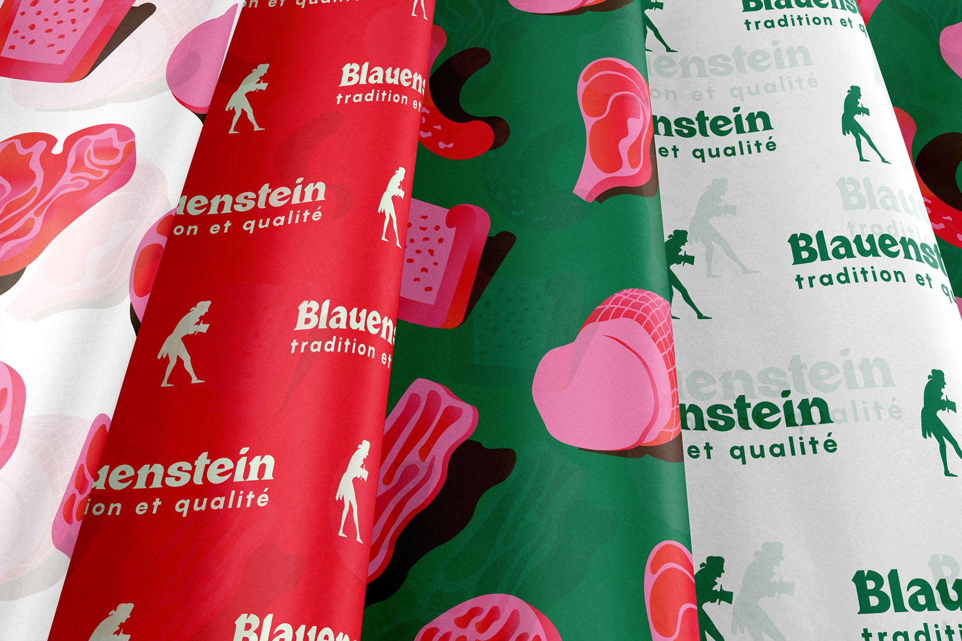 Blauenstein Farm Shop Visual Identity