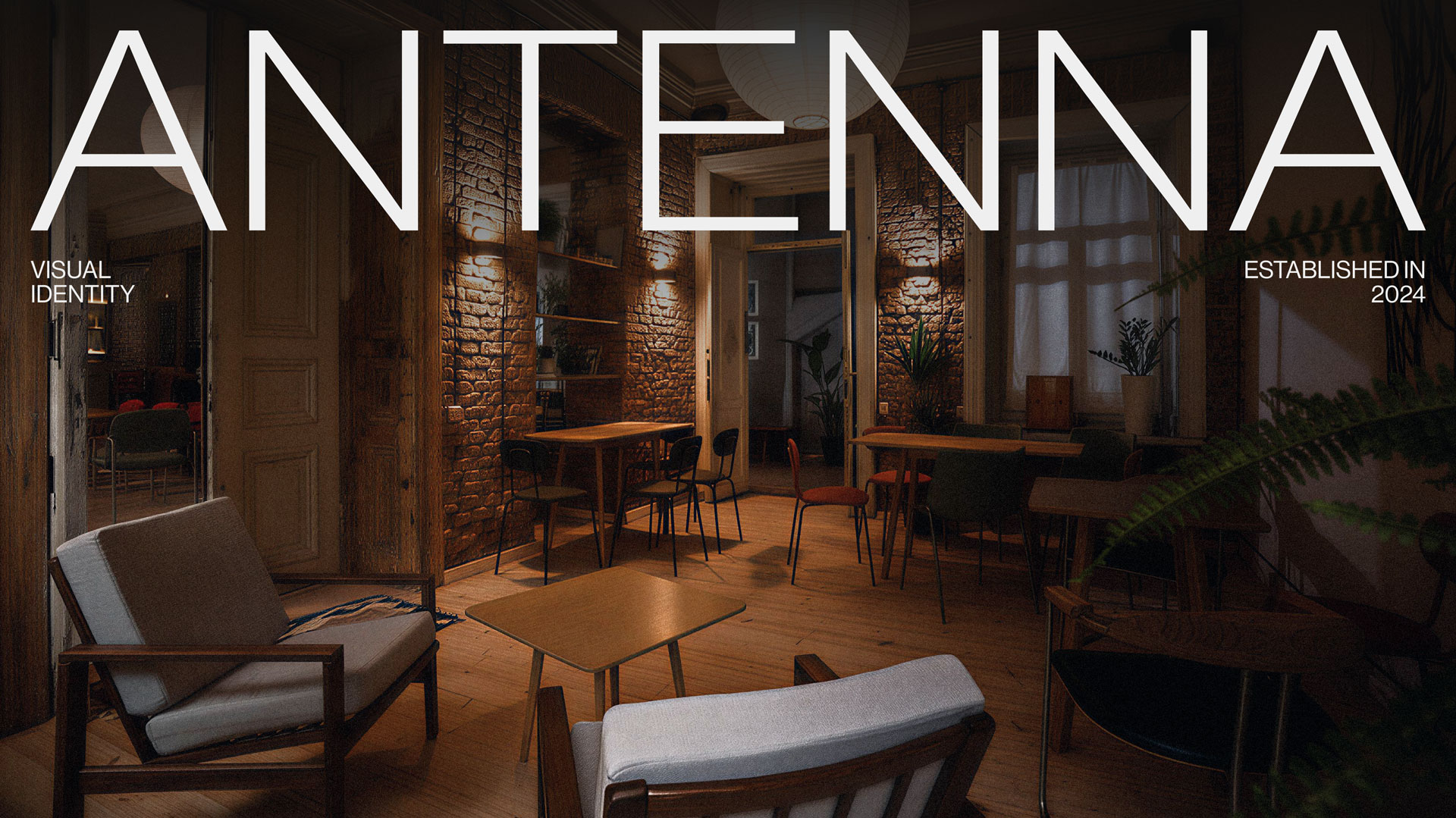 Antenna - Music Bar Identity